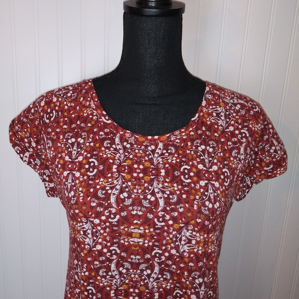 Lucky Brand printed short sleeve tee size … - Picture 2 of 8
